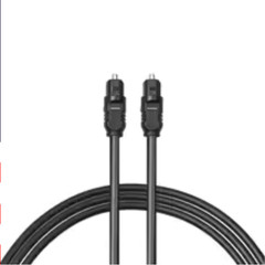 6.5FT Digital Fiber Optic Audio Cable Cord Optical TosLink for TV DVD AMP
