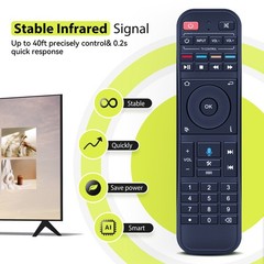 New RC-200 Remote Control For SuperBox S5 Max/PRO, S6 Max/Ultra/Pro & Elite