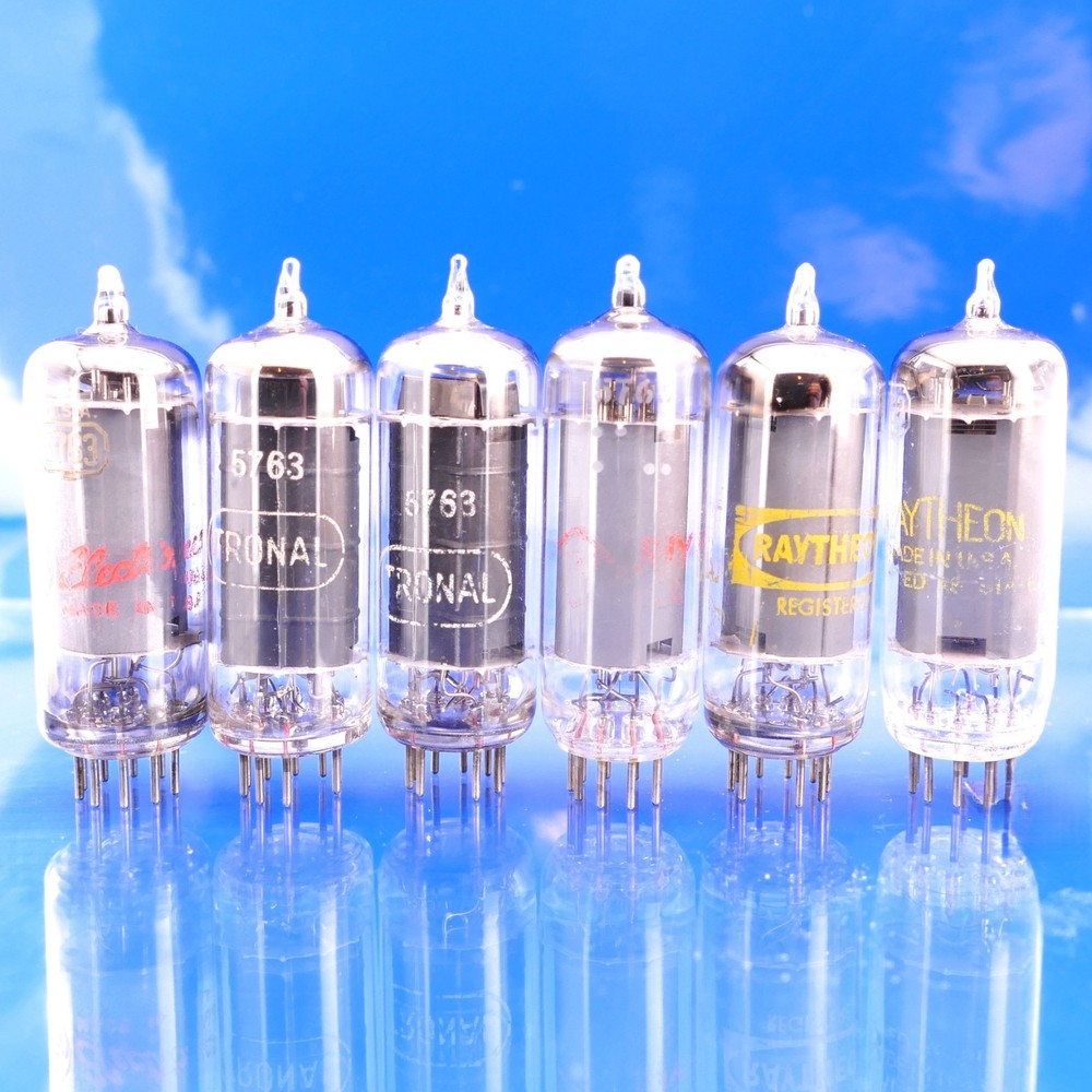 Six 5763 Tubes GM[%]: 92 104 105 105 107 113 AMPLITREX