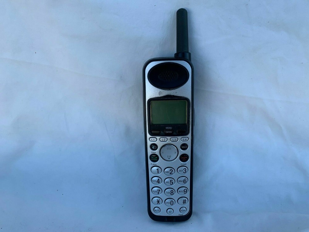 AT&T SB67108 SynJ 4-line DECT 6.0 Cordless Handset with 3-Way Conferencing USED