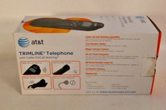 AT&T Trimline Telephone Black In Original Box