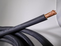 6 AWG SGX BLACK AUTOMOTIVE WIRE – HIGH TEMP – MADE IN USA – 100 FEET