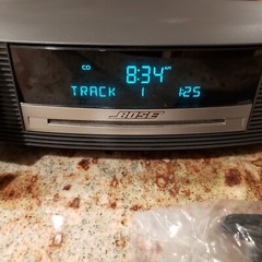 Bose Wave Music System AM/FM CD Player Clock Radio+ Remote AWRCC1 Mint Black