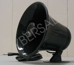 Black ABS Weather Proof PA Speaker Horn CB Radio, Outdoor, Marine, Game Call 15w