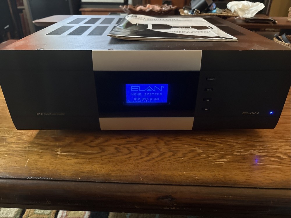 FULLY TESTED Elan D12 12 Channel Digital Integrated Amplifier/ Amp