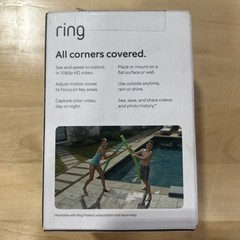 Ring Stick Up Cam Battery – Indoor/Outdoor Smart Security Camera, Black New*
