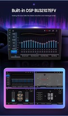 8+128GB Android 12 GPS Stereo 8Core Apple CarPlay 10.1″ Car Radio DSP WIFI BT5.0