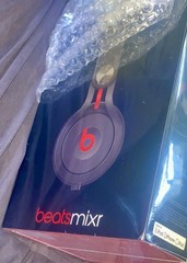 Limited Edition Beats Mixr Mixer DJ Wired Headphones Matte Black New Sealed Rare