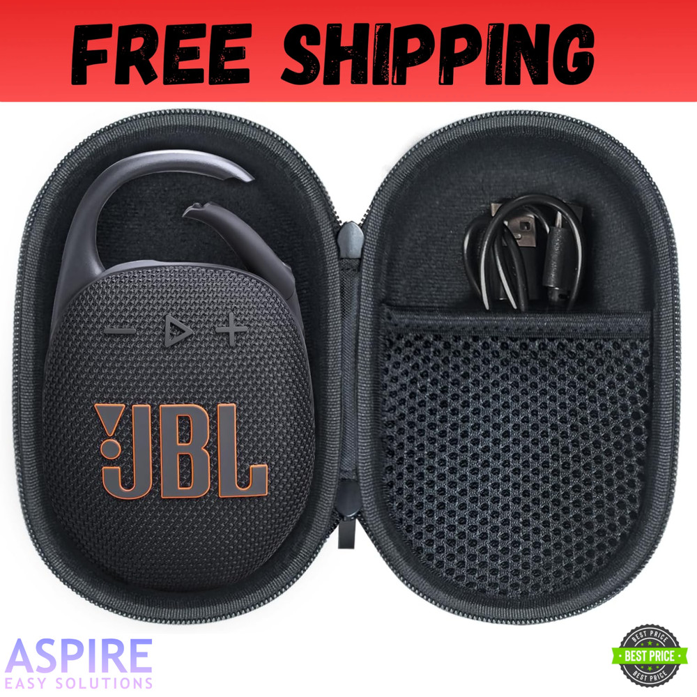 Case for JBL Clip 5 Portable Bluetooth Speaker, Cover for JBL Clip 5 Speaker, Wa