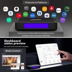 4K HDMI Video Encoder/Decoder, ZowieBox, Native NDI HX3 (Certified) Converter