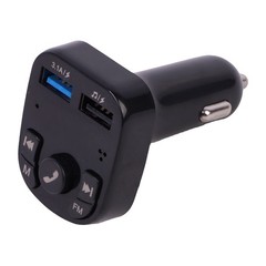 Bluetooth 5.0 Car Wireless FM Transmitter Adapter 2USB PD Charger AUX Hands-Free
