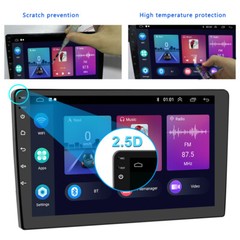 10.1″ Double 2Din Android 13 Touch Screen Car Stereo Radio GPS WIFI Carplay 64GB
