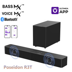 ULTIMEA 2.1 Channel Soundbar with Wireless Subwoofer Bluetooth Home Theater 240W