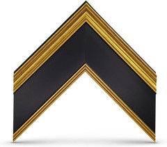 Samsung The Frame/Pro TV – Antique Gold & Black 43″ Deco TV Frame L@@K!!!