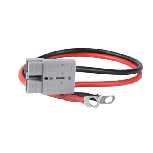 Cable with 50A Connector for LiFePO4 Battery Compatible with 1.64 FT 8AWG