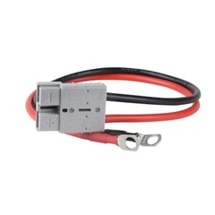 Cable with 50A Connector for LiFePO4 Battery Compatible with 1.64 FT 8AWG