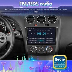 Android 15 64GB Carplay Car Stereo Radio GPS Navi FM For Nissan Altima 2008-2012