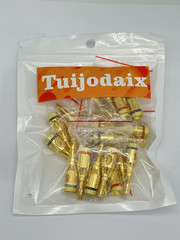Banana Plugs Open Screw 24K Gold Plated Plugs Audio Jack Connector for Speaker S