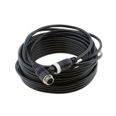 15M 4Pin Connector Cable Waterproof for Truck Van Trailer CCD Rear View Camera