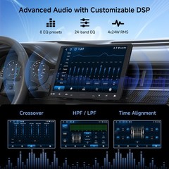 ATOTO Android Single 1DIN 10.1″ Car Stereo GPS Radio Floating QLED Screen+Camera