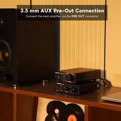 Mini Power Amplifier 300W x 2 for Bookshelf Speakers – Low Distortion & Cool Run