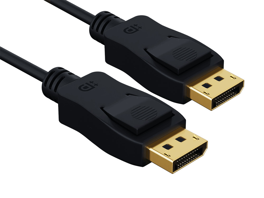 6ft Gold Plated Premium DisplayPort Male to Male Cable with Latches, Version …
