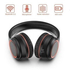 Wireless Headphones Bluetooth On-Ear Headset with up to 40 Hours Battery Life