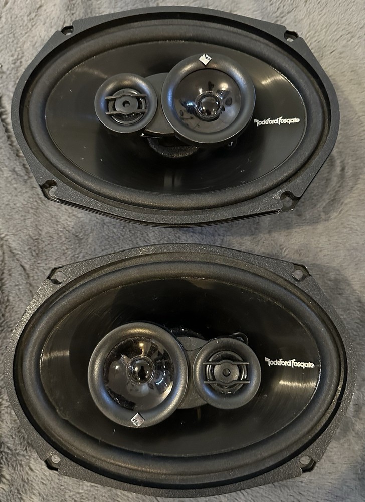 Rockford Fosgate Prime R1693 6x9in 3-Way Coaxial Car Speakers, 60W RMS NEW