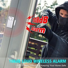 Freezer Door Alarm Wireless Fridge Alarm 4 Modes Adjustable Delay 108dB Loud