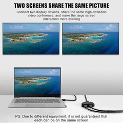 4K HDMI Cable Splitter Adapter 2.0 Converter 1 In 2 Out 1 Male to 2 Female lot