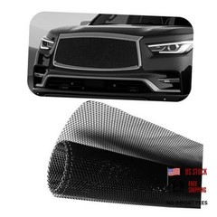 39.37×12.99 Inch Car Grill Mesh,Trimmable Front Bumper Grill with 3×6mm