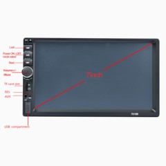 7″ Double Din Touch Screen Apple Carplay Android Auto Car Stereo Radio Bluetooth