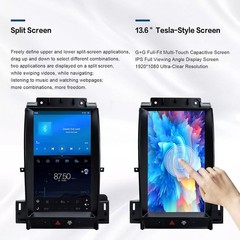 For Ford Taurus 2009-2013-Low Android Car Radio Stereo GPS Navi Carplay 8+128GB