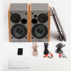 Edifier R1280T Powered Bookshelf Speakers, Studio Monitor- Certified Refurbished