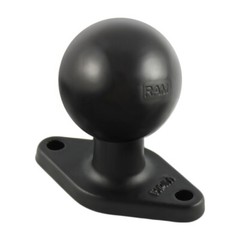 RAM Mount Aluminum Diamond Plate with 1.5 inch Diameter Ball RAM-238U