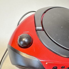 GPX BC232R CD/Radio/CD-R Playback Boombox Red and Black