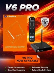 2026 vSeeBox V6 Pro | Brand New | Authorized Seller | Returns – Offers Accepted