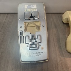 AT&T TRADITIONAL 100 Beige Corded Wall Mountable 1-Line Phone CS2554BMPF