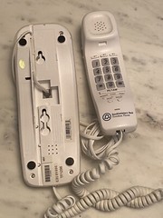 Push Button Telephone with Lighted Keypad