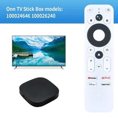 NEW Voice Remote Control For ONN Android 4K UHD Stick TV Box 100024646 10002624