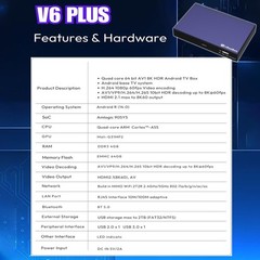 vSeeBox V6 Plus Android TV Box Newest Model Streaming Box AUTHORIZED DISTRIBUTOR