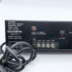 Bogen Communications TPU-15A 15 Watt Telephone Paging Amplifier NOT TESTED
