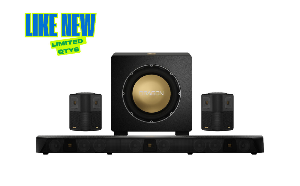 Nakamichi Dragon 11.1.6 w Single 12″ Subwoofer – Brand New Condition-Never Used