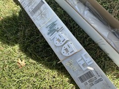 Lutron Wireless QED Roller 64 Shade Motor Shade In Alabaster Blind Casing Pocket