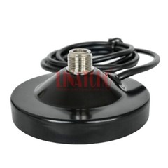 N Female Jack Socket Antenna Magnetic Base 90MM Diameter RG58U 2m Cable SMA Male