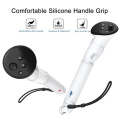 Handle Attachments for Meta Quest 2 Long Arms Controller Waterproof Silicone