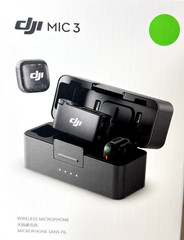DJI Mic 3, (2 Transmitters + 1 Receiver + Charging Case)
