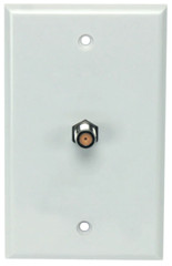 Wall Plates Single Coaxial Cable Ivory Color Perfect vision WPSNPISC-05