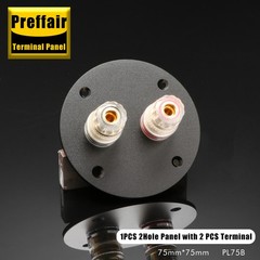 Aluminum Binding Post Speaker Box Banana Jack Socket Plate Banana Plug Connector