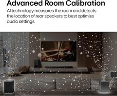 LG Home Theater 5.1.3ch Soundbar with Dolby Atmos and Rear Speakers *S80TR